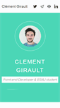 Mobile Screenshot of clementgirault.com